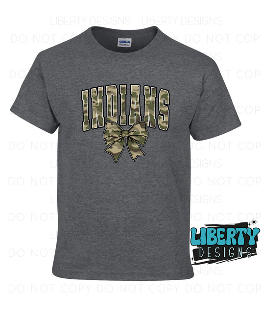 Indians Camo Bow