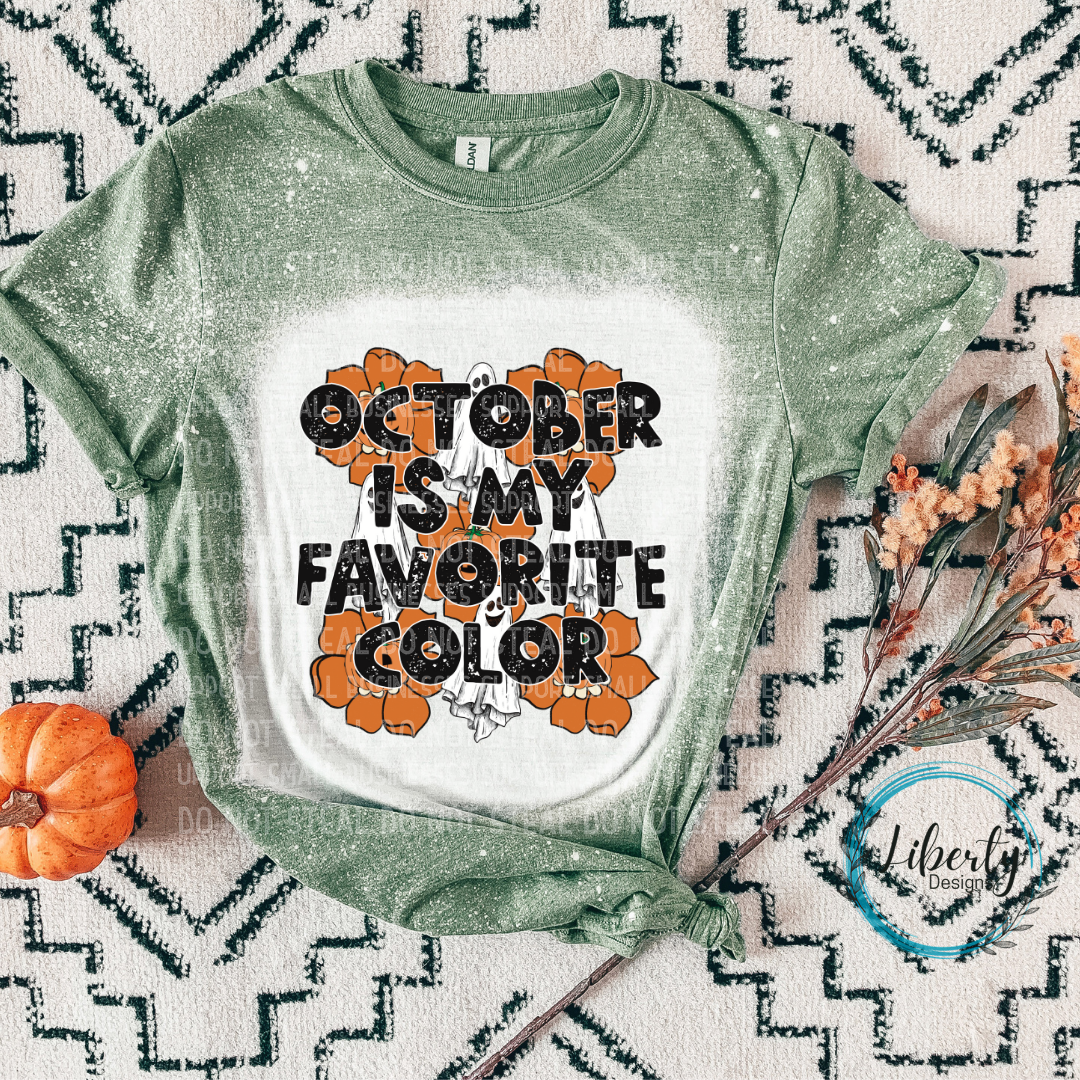 October is my favorite color