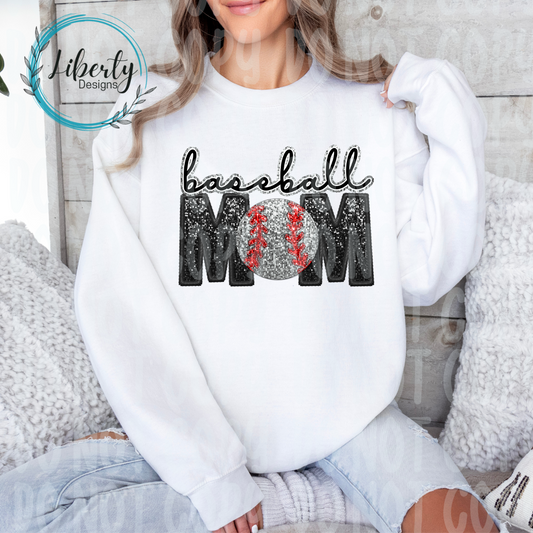 Baseball Mom Crewneck